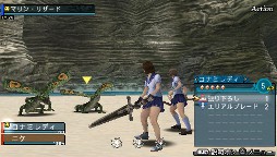 画像ギャラリー No.012のサムネイル画像 / 「FRONTIER GATE」，「ラブプラス」とのコラボ装備をDLCとして配信。十羽野高校の制服をモチーフにした防具を着て冒険を楽しもう