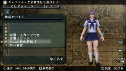 画像ギャラリー No.014のサムネイル画像 / 「FRONTIER GATE」，「ラブプラス」とのコラボ装備をDLCとして配信。十羽野高校の制服をモチーフにした防具を着て冒険を楽しもう
