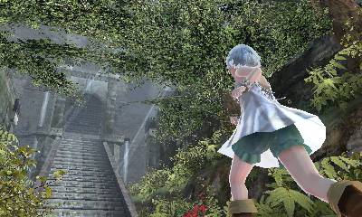 画像ギャラリー No.003のサムネイル画像 / KONAMI×トライエースの新作第2弾，「ラビリンスの彼方」の最新スクリーンショットが公開。3DSなら浮かび上がる少女の姿が楽しめる