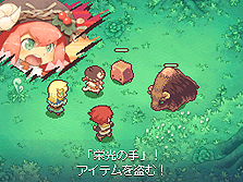 画像ギャラリー No.032のサムネイル画像 / NDS「ノーラと刻の工房 霧の森の魔女」,登場キャラクター「メロウ」「オクトーヤ」と,気になるバトルシステムの情報を公開