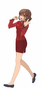 画像ギャラリー No.005のサムネイル画像 / 「戦律のストラタス」，「麻井由比」「小清水悠馬」のキャラクター情報。主人公達が操縦する巨大人型兵器「アラバキ」の概要も