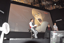 画像ギャラリー No.005のサムネイル画像 / ［TGS 2011］山口理恵さんの歌も披露された，KONAMIブースの「戦律のストラタス」スペシャルステージをレポート
