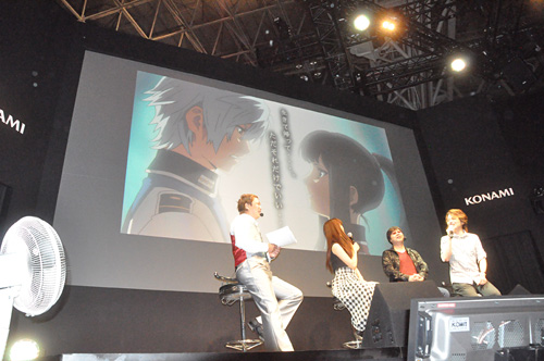 画像ギャラリー No.014のサムネイル画像 / ［TGS 2011］山口理恵さんの歌も披露された，KONAMIブースの「戦律のストラタス」スペシャルステージをレポート