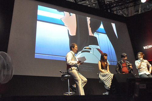 画像ギャラリー No.017のサムネイル画像 / ［TGS 2011］山口理恵さんの歌も披露された，KONAMIブースの「戦律のストラタス」スペシャルステージをレポート