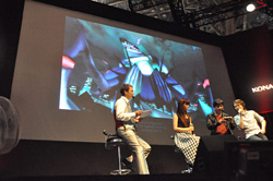 画像ギャラリー No.023のサムネイル画像 / ［TGS 2011］山口理恵さんの歌も披露された，KONAMIブースの「戦律のストラタス」スペシャルステージをレポート