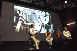 画像ギャラリー No.025のサムネイル画像 / ［TGS 2011］山口理恵さんの歌も披露された，KONAMIブースの「戦律のストラタス」スペシャルステージをレポート