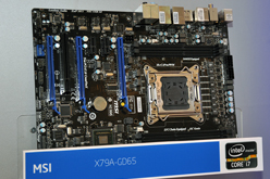 画像ギャラリー No.023のサムネイル画像 / ［COMPUTEX］Sandy Bridge-E対応のX79にLlano対応のA75などがズラリ。マザーボードベンダー各社が次期チップセット搭載製品を展示【画像追加】