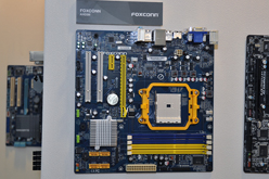 画像ギャラリー No.035のサムネイル画像 / ［COMPUTEX］Sandy Bridge-E対応のX79にLlano対応のA75などがズラリ。マザーボードベンダー各社が次期チップセット搭載製品を展示【画像追加】