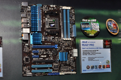 画像ギャラリー No.056のサムネイル画像 / ［COMPUTEX］Sandy Bridge-E対応のX79にLlano対応のA75などがズラリ。マザーボードベンダー各社が次期チップセット搭載製品を展示【画像追加】