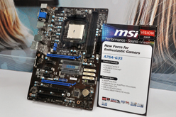 画像ギャラリー No.061のサムネイル画像 / ［COMPUTEX］Sandy Bridge-E対応のX79にLlano対応のA75などがズラリ。マザーボードベンダー各社が次期チップセット搭載製品を展示【画像追加】