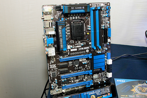 画像ギャラリー No.002のサムネイル画像 / MSI,「Ivy Bridge」対応のZ77搭載マザーなど7モデルを発表。従来の機能を継承しつつ,細かい部分を強化