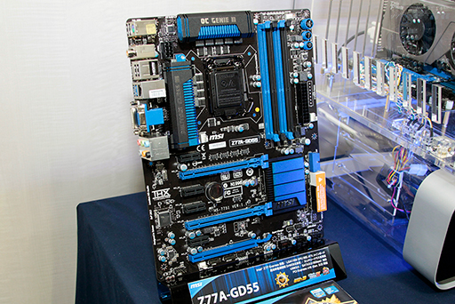 画像ギャラリー No.005のサムネイル画像 / MSI,「Ivy Bridge」対応のZ77搭載マザーなど7モデルを発表。従来の機能を継承しつつ,細かい部分を強化