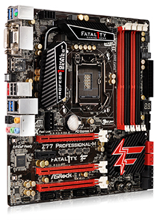 画像ギャラリー No.016のサムネイル画像 / Z77を搭載したFatal1tyモデル3製品などASRockのIntel 7マザーが登場