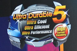 画像ギャラリー No.002のサムネイル画像 / ［COMPUTEX］GIGA-BYTE，「Ultra Durable 5」を発表。液冷時代に向けてマザーボード電源部の大幅な発熱低下を狙う