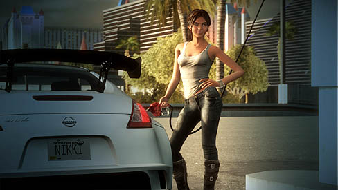 画像ギャラリー No.003のサムネイル画像 / 「Need for Speed: The Run」のキャラクターとして,“クリスティアーノの恋人“でも知られるSports Illustratedの水着モデルらが登場