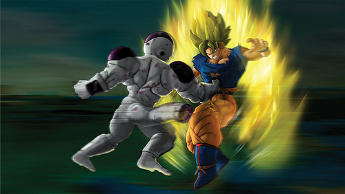 画像ギャラリー No.002のサムネイル画像 / 「ドラゴンボール アルティメットブラスト」最新情報。コンボや必殺技の成否判定など，あらゆる局面において“駆け引き”が重要に