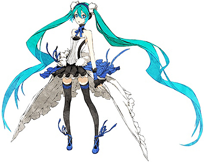 画像ギャラリー No.008のサムネイル画像 / 謎の歌姫の名は「初音ミク2020」。「セブンスドラゴン2020」，主題歌「SeventH-HeaveN」ほか，職業やNPC，予約特典の情報を公開