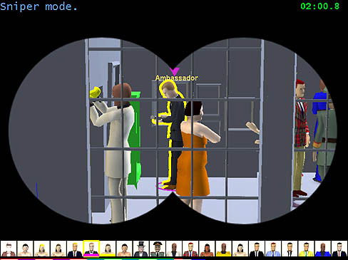 画像ギャラリー No.001のサムネイル画像 / 次の「Minecraft」はこれか。クリス・ヘッカー氏が作る「SpyParty」のβテスター募集が，初日で約5000人を記録