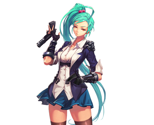 画像ギャラリー No.002のサムネイル画像 / 「KRITIKA」の新キャラは「最恐JK」。ド派手なスキルと奥深いスキル構成を併せ持つ「エクレア」のプレイレポートを掲載