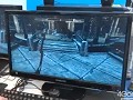 直撮りムービーで確認。Haswellの統合グラフィックスなら，SkyrimがHighプリセットの1600×900ドットでプレイアブルだった