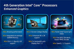 画像ギャラリー No.002のサムネイル画像 / 上位モデルは「Iris」。Intel，Haswellにおける統合型GPUの新しいブランド名を明らかに