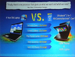 画像ギャラリー No.004のサムネイル画像 / ［COMPUTEX］第4世代Coreプロセッサと統合GPUの性能向上でモバイルゲーム環境に変化の兆し？　Intel説明会レポート