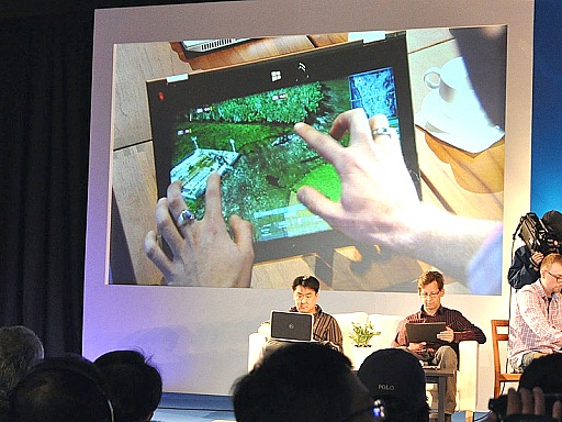 画像ギャラリー No.009のサムネイル画像 / ［COMPUTEX］第4世代Coreプロセッサと統合GPUの性能向上でモバイルゲーム環境に変化の兆し？　Intel説明会レポート