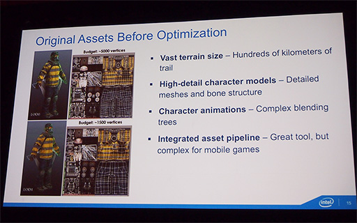 画像ギャラリー No.009のサムネイル画像 / ［GDC 2014］ゲーム開発者の取り込みを狙うIntel，統合型グラフィックス機能の性能を引き出す最適化セッションを実施