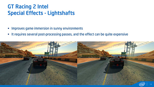 画像ギャラリー No.014のサムネイル画像 / ［GDC 2014］ゲーム開発者の取り込みを狙うIntel，統合型グラフィックス機能の性能を引き出す最適化セッションを実施