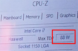 画像ギャラリー No.004のサムネイル画像 / ［COMPUTEX］Core i5-4690Kも「Devil’s Canyon」とIntelが認める。TDPはCore i7-4790Kともども88Wに