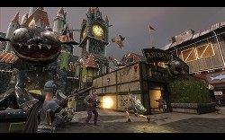 画像ギャラリー No.005のサムネイル画像 / ［E3 2011］なんだかとっても陽気になれるバットマン＆ジョーカーコスプレ（？）FPS，「Gotham City Impostors」のプレイアブルデモを試してみた