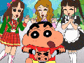日本全国エコ化だゾ！ ロックワークス，SNSゲーム「クレヨンしんちゃん 恋する47」のサービスをmobageで本日開始
