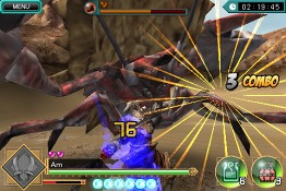 画像ギャラリー No.005のサムネイル画像 / iPhone用ゲーム「モンスターハンター Dynamic Hunting」6月1日配信決定。ステージクリア型で協力プレイも可能,価格は800円