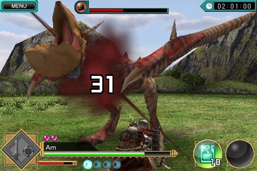 画像ギャラリー No.022のサムネイル画像 / iPhone用ゲーム「モンスターハンター Dynamic Hunting」6月1日配信決定。ステージクリア型で協力プレイも可能,価格は800円