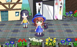 画像ギャラリー No.009のサムネイル画像 / 3DS用お絵かきADV「びっくり!とびだす!魔法のペン」が2011年夏に発売。魔法のペンでお絵かきをして街を発展させよう