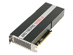 AMD，デュアルFiji搭載のサーバー向けGPU「FirePro S9300 x2」を発表