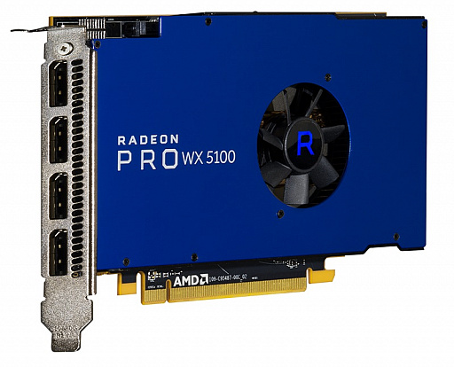 画像ギャラリー No.001のサムネイル画像 / エーキューブ，「Radeon Pro WX5100」を国内発売。ミドルクラス市場向けのワークステーション用グラフィックスカード