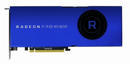 画像ギャラリー No.001のサムネイル画像 / コンテンツ制作用途向けグラフィックスカード「Radeon Pro WX 8200」が8月下旬に国内発売