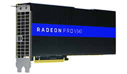 画像ギャラリー No.002のサムネイル画像 / AMD,VegaベースGPUを2基搭載する「Radeon Pro V340」を発表。1枚で32ユーザーをサポートするVDI向けグラフィックスカード