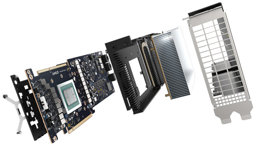 画像ギャラリー No.006のサムネイル画像 / 西川善司の3DGE:PCIe Gen.4対応,そしてメモリバス帯域幅1TB/s到達。Vega 7nmは見るべきポイントの多いGPUだ
