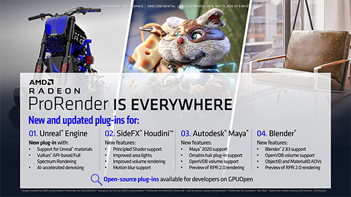 画像ギャラリー No.012のサムネイル画像 / AMD,プロフェッショナル用途向け新型GPU「Radeon Pro VII」を発表。Radeon VIIベースの性能強化版