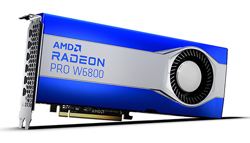 画像ギャラリー No.001のサムネイル画像 / AMD,「Radeon Pro W6000」シリーズを発表。RDNA 2ベースのワークステーション向けGPU