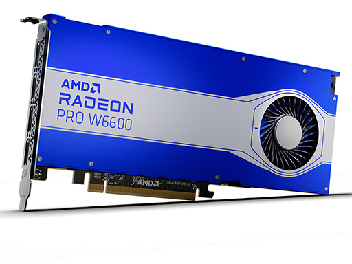 画像ギャラリー No.001のサムネイル画像 / AMD,ワークステーション向け新型GPU「Radeon PRO W6600」を発売。RDNA 2ベースのミドルクラス市場向けモデル