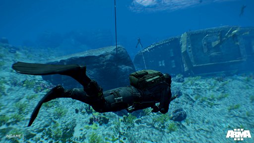 画像ギャラリー No.005のサムネイル画像 / ［Gamescom］「ARMA 3」のマップには50の町村，130万もの人工物が。途方もないミリタリーシミュレーションの開発は続く
