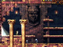 画像ギャラリー No.002のサムネイル画像 / 遺跡探索アクションアドベンチャー「LA-MULANA」がWiiウェアとして6月21日に配信開始。巨大遺跡に眠る「生命の秘宝」を求めて冒険しよう