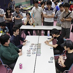 画像ギャラリー No.010のサムネイル画像 / ニトロプラス勢もガチ参戦。「ドミニオン」の日本最強プレイヤーが決定した「ホビージャパン ゲームフェスティバル」レポートを掲載