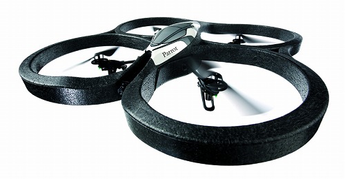 画像ギャラリー No.002のサムネイル画像 / iPhoneをコントローラとするクワッドヘリ「AR.Drone」向け最新ゲームアプリ「AR.Race」が6月7日に配信開始。複数のパイロットと熱いレースが楽しめる