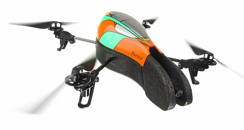 画像ギャラリー No.003のサムネイル画像 / iPhoneをコントローラとするクワッドヘリ「AR.Drone」向け最新ゲームアプリ「AR.Race」が6月7日に配信開始。複数のパイロットと熱いレースが楽しめる