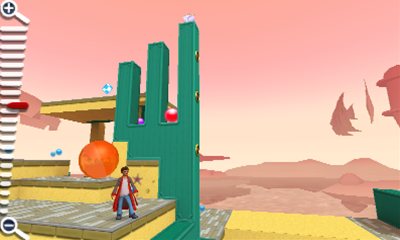 画像ギャラリー No.017のサムネイル画像 / 視点が変われば新たな発見も。「ナイトメアパズル クラッシュ3D」2次元と3次元を切り替えてゴールまでのルートを探す基本的なゲーム内容を紹介