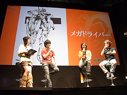 画像ギャラリー No.019のサムネイル画像 / ［TGS 2011］豪華ゲストも登場した「ZONE OF THE ENDERS」シリーズのトークイベント。「ANUBIS」発売から8年，初めて「はいだらー！」が幕張メッセに響きわたった